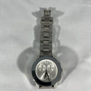 Movado Bold Silver Watch